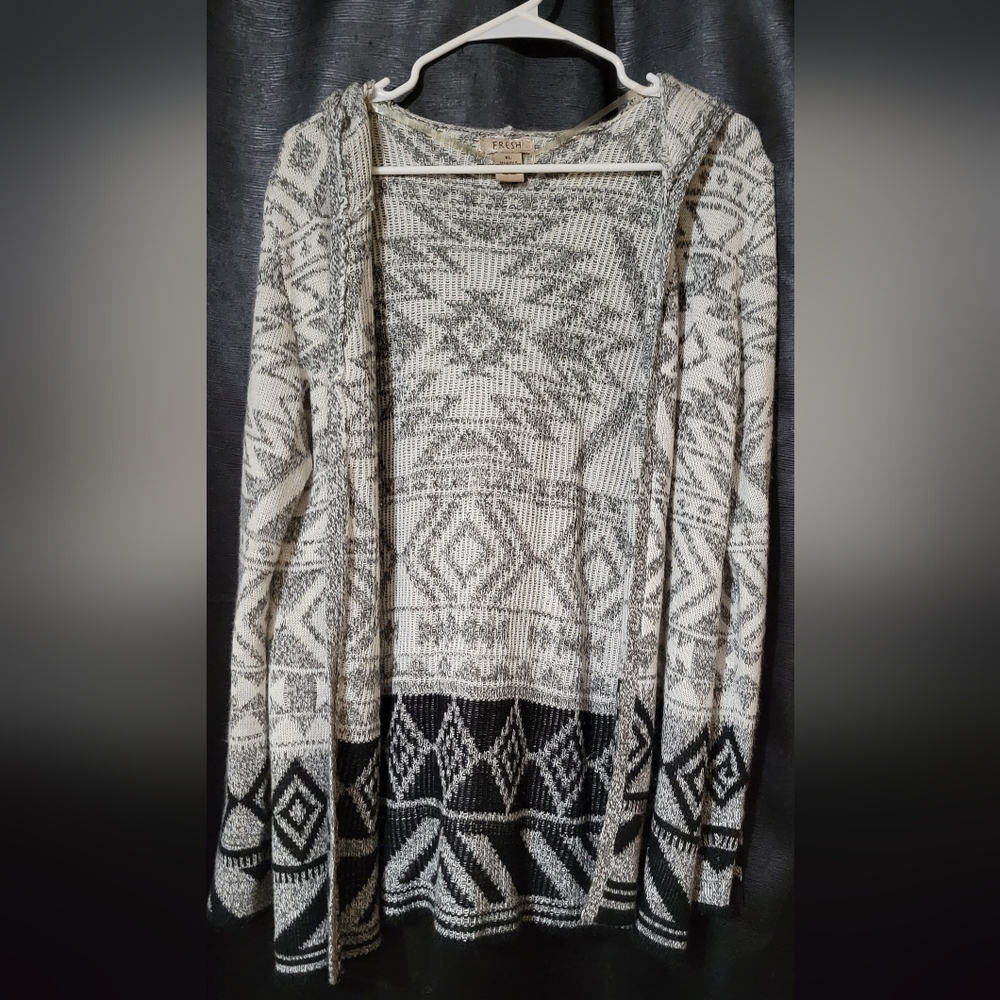 Hooded Cardigan